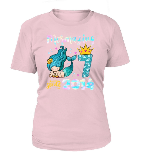 Mermazing Since 2014 Mermaid 7 Years Old Women's T-Shirt