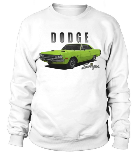 1972 Dodge Dart Swinger Green Sweatshirt Unisex