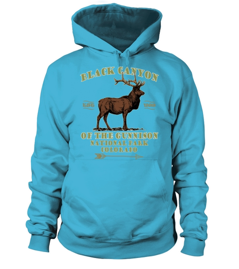 BLACK CANYON of the GUNNISON National Park Colorad Men's Hoodie
