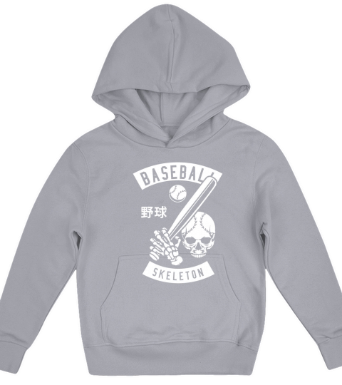 Baseball skeleton - Hat Kids Hoodie