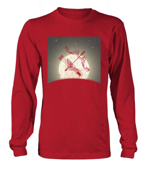 Zodiac Sagittarius Vintage Women's Long Sleeve