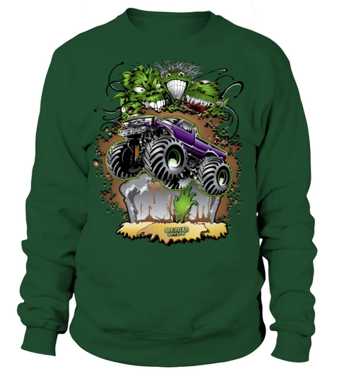 Monster Zombie Truck Women's Sweatshirt