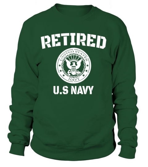 Retired US Navy Veteran Women's Sweatshirt