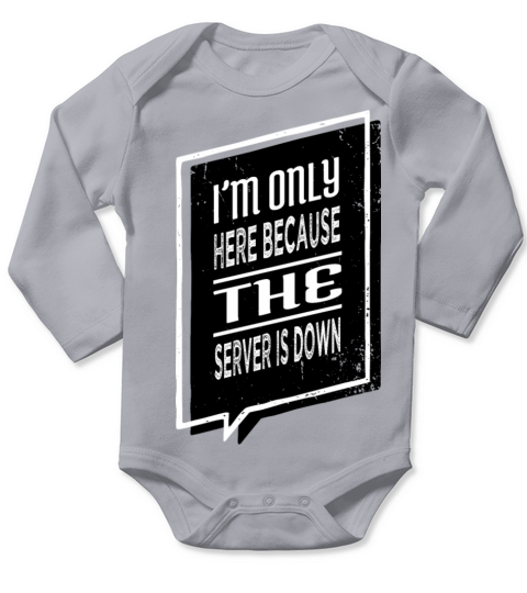 funny quote nursing informatics analyst informatic Long Sleeve Baby One-Piece