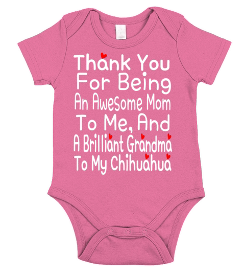 Thank You For Being An Awesome Mom To Me And A Bri Short Sleeve Baby One-Piece