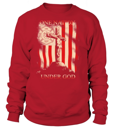 ONE NATION UNDER GOD SHIRT Women's Sweatshirt