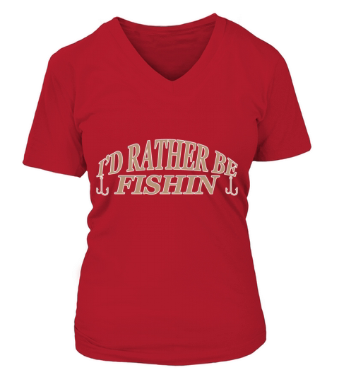 Fish Eel Fishing Pike Butt Gift Fishing Women's V-Neck T-shirt
