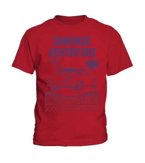 Car Race Adventure Gradient Graphic Design Kids T-Shirt