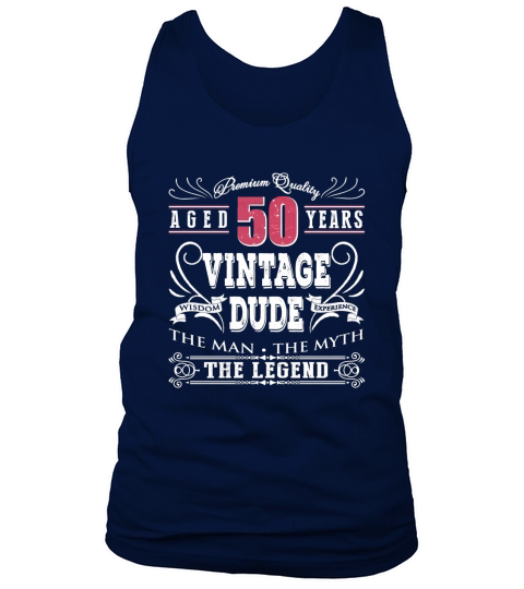 50 years Wisdom Tank Top Unisex