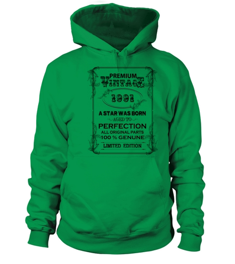 premium vintage 1991 Women's Hoodie