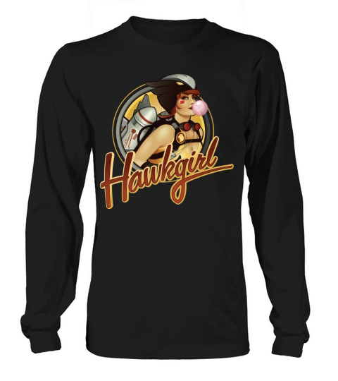 DC Comics Bombshells Hawkgirl Women's Long Sleeve