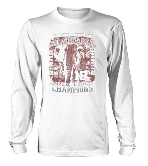 The University of Alabama National Football Champions a Century Long sleeved Unisex