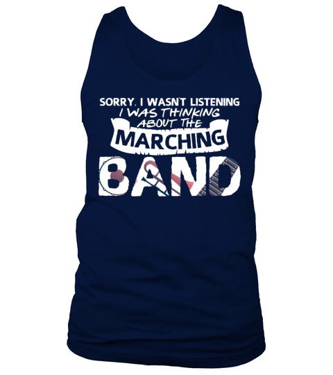 Marching Band Joke Saying Marchingband Musician Tank Top Unisex
