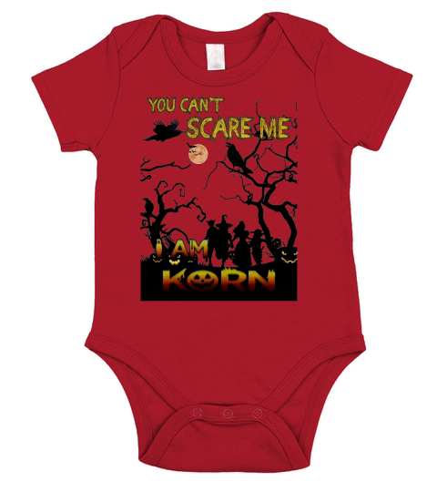KORN Halloween Tshirt Short Sleeve Baby One-Piece