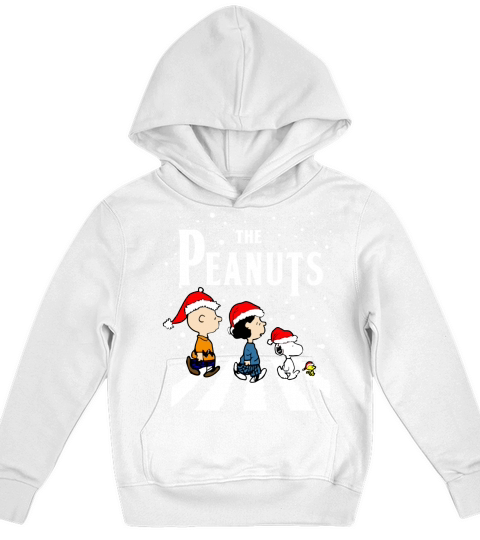 The Peanuts Snoopy Abbey Road Christmas Kids Hoodie