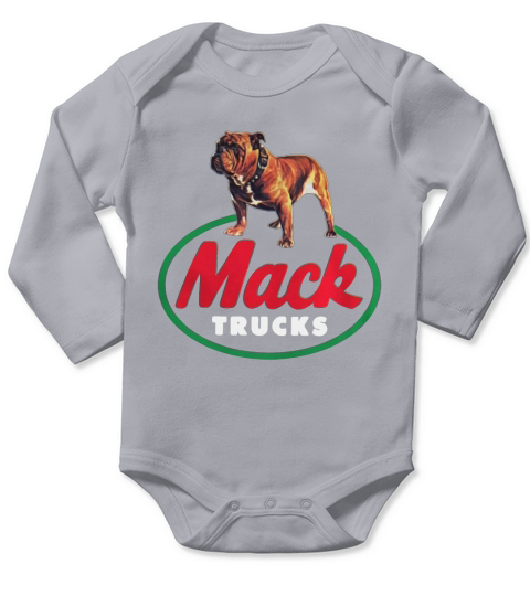 mack trucks T-Shirt Long Sleeve Baby One-Piece