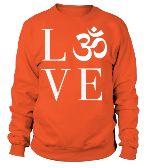 Love peace om yoga Women's Sweatshirt