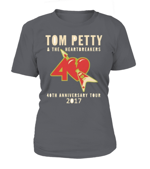 40TH ANNIVERSARY TOUR TOM PETTY shirt T-Shirt Woman