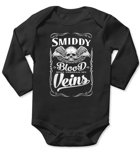 Love To Be Smiddy Tshirt Long Sleeve Baby One-Piece