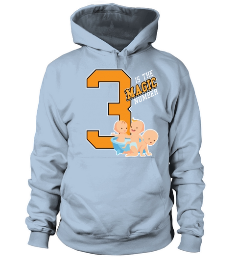 3rd pregnancy announcement Gifts Women's Hoodie