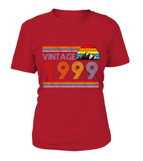 21st Birthday Vintage Born In 1999 Gift Women's T-Shirt