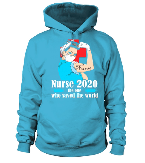Nurse 2020 the one who save the world Men's Hoodie