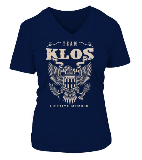 Team KLOS Lifetime Member V-neck T-Shirt Woman