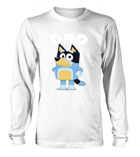 Vintage Bluey Dad Long sleeved Unisex