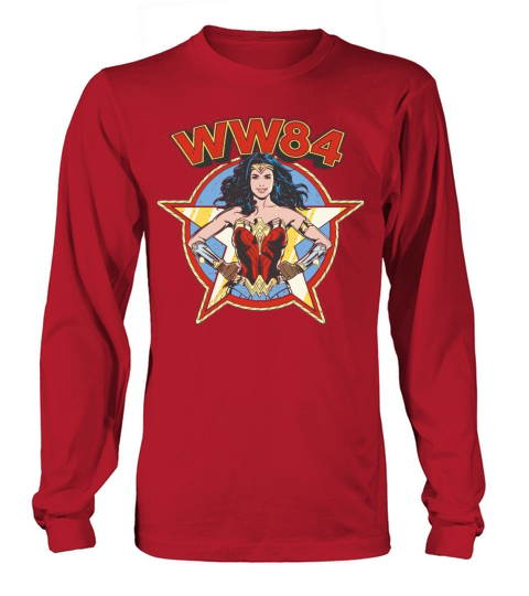 Wonder Woman 1984 WW84 Retro Vintage Women's Long Sleeve