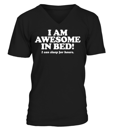 Awesome in Bed Men's V-Neck T-shirt