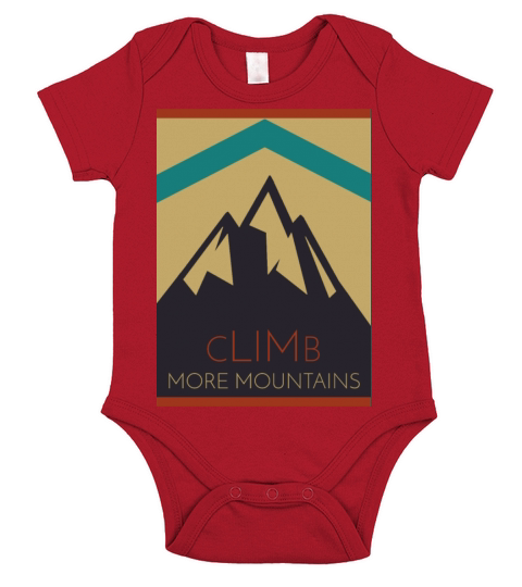 Climb more mountains sports Short Sleeve Baby One-Piece