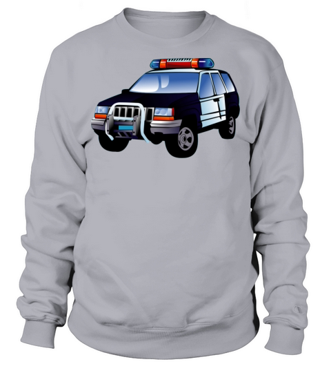 police car Sweatshirt Unisex