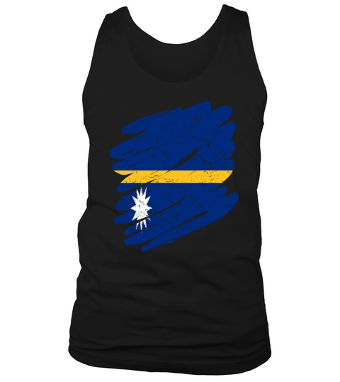 Pinsel Land Heimat Nauru Men's Tank Top