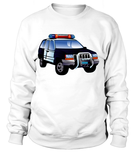 Police car kids Women's Sweatshirt
