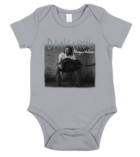 Morgan Wallen Dangerous Short Sleeve Baby One-Piece