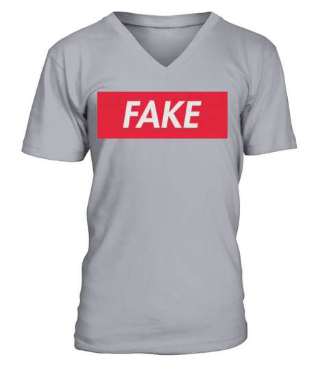 Fake supreme Men's V-Neck T-shirt