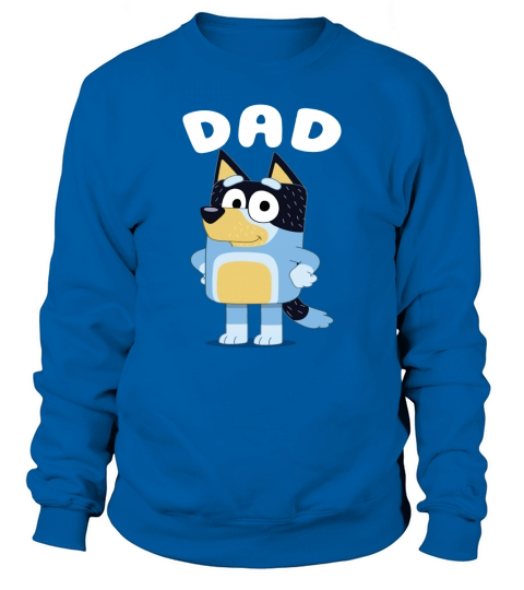 Vintage Bluey Dad Sweatshirt Unisex