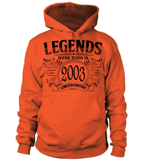The legend was born in 2003 Women's Hoodie