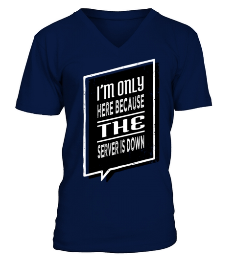 funny quote nursing informatics analyst informatic Men's V-Neck T-shirt