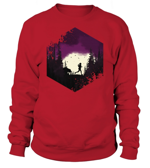 Run In The Forest Sweatshirt Unisex
