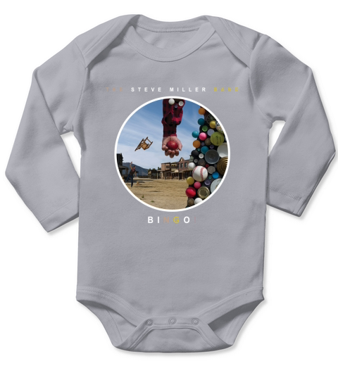 Steve Miller Band  Bingo Tshirt Long Sleeve Baby One-Piece