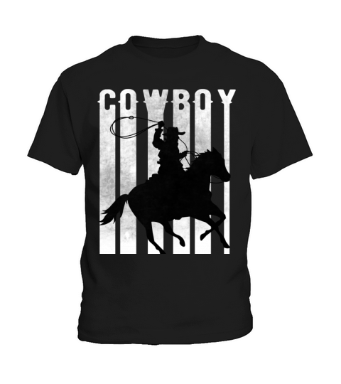 Vintage Cowboy Rodeo Shirt for men original gift Kids T-Shirt