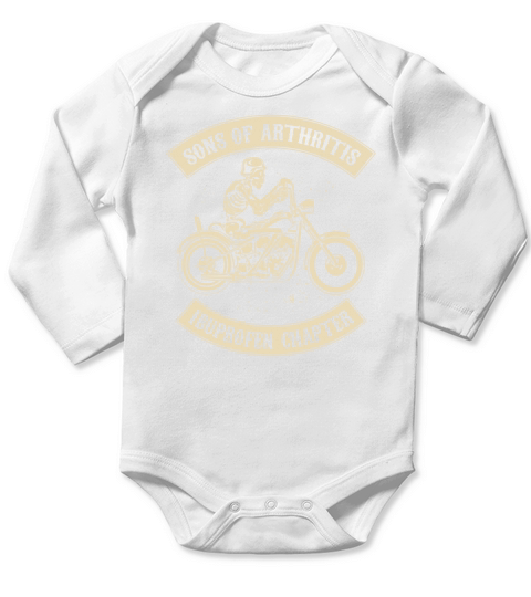 sons of arthritis cycling t shirts Long Sleeve Baby One-Piece