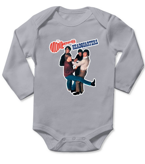 The Monkees Headquarters Rock Band Long Sleeve Baby One-Piece