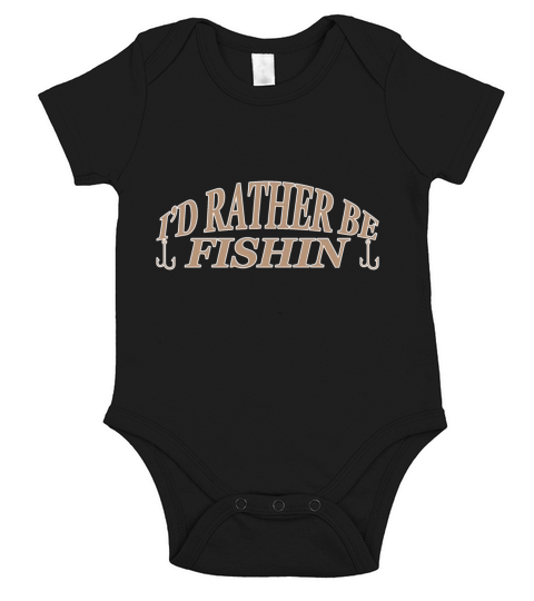 Fish Eel Fishing Pike Butt Gift Fishing Short Sleeve Baby One-Piece