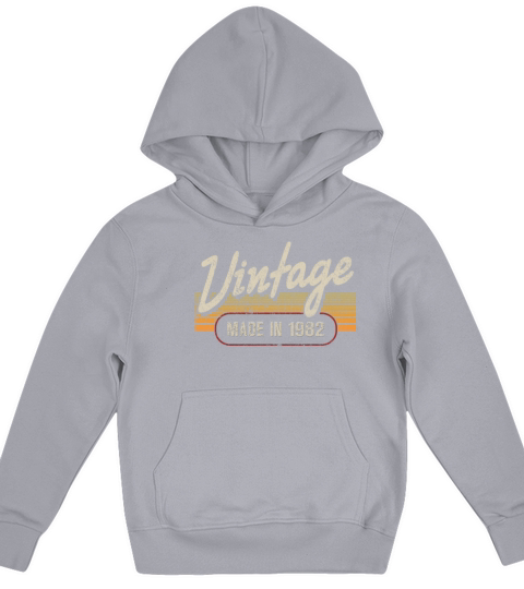 Vintage MADE IN 1982 Kids Hoodie