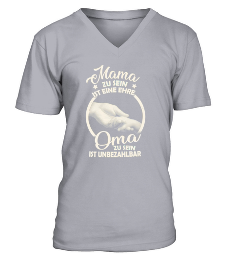 MAMA OMA V-Neck T-shirt