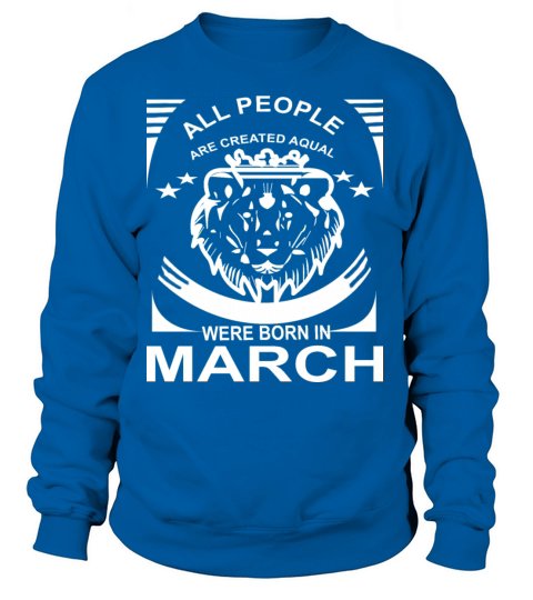 Born in March Women's Sweatshirt