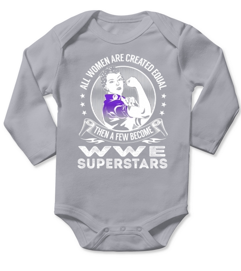 Wwe Superstars Long Sleeve Baby One-Piece