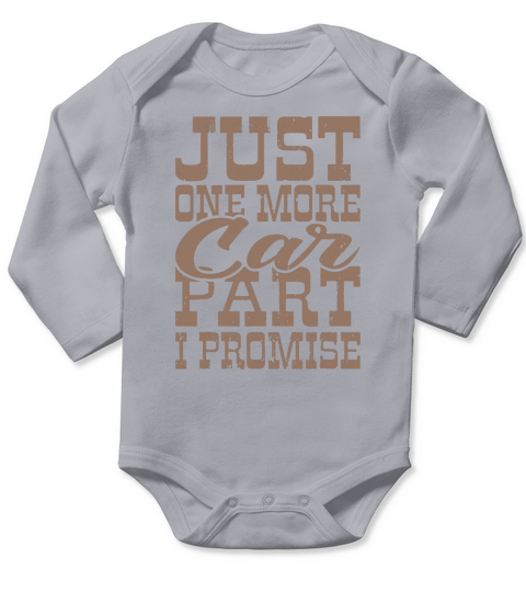 Funny Car Mechanic Vintage Car Gift Long Sleeve Baby One-Piece